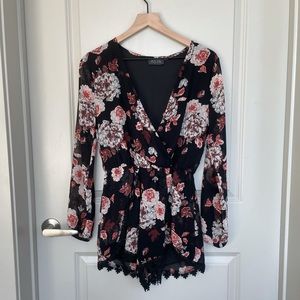 ASTR The Label Floral Romper